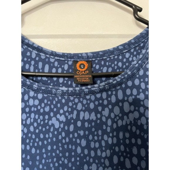 Ojai Stretchy Patterned Long‎ Sleeve Shirt Women’s Size Small - Picture 2 of 5